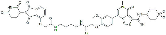 Molecular structure of the compound: PROTAC BRD9 Degrader-1