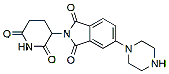 Molecular structure of the compound: Thalidomide-5-piperazine, HCl salt