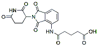 Molecular structure of the compound: Pomalidomide-amido-C3-COOH