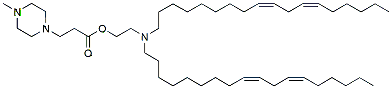 Molecular structure of the compound: Lipid 10