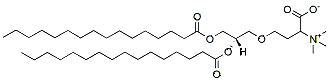 Molecular structure of the compound: DGTS (1,2-dipalmitoyl-sn-glycero-3-O-4-[N,N,N-trimethyl]-homoserine)