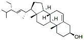 Molecular structure of the compound: Stigmasterol