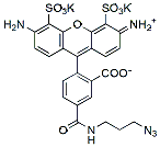 Molecular structure of the compound: BP Fluor 488 Propyl azide