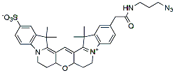 Molecular structure of the compound: Cyanine3B azide