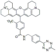 Molecular structure of the compound: ROX tetrazine, 5-isomer