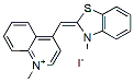 Molecular structure of the compound: Thiazole Orange