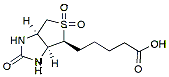 Molecular structure of the compound: Biotin sulfone