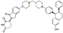 Molecular structure of the compound: Vepdegestrant