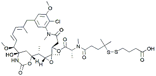 Molecular structure of the compound: DM4-SPDB-acid