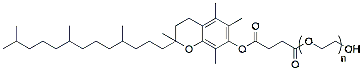 Molecular structure of the compound: Tocofersolan