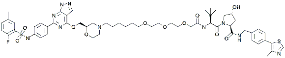 Molecular structure of the compound: PROTAC SGK3 degrader-1