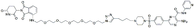 Molecular structure of the compound BP-41583