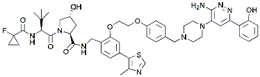 Molecular structure of the compound BP-41587