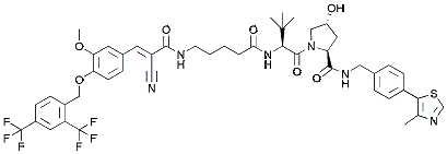 Molecular structure of the compound: PROTAC ERRa Degrader-3