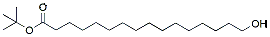 Molecular structure of the compound: tert-butyl 16-hydroxyhexadecanoate