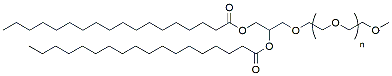 Molecular structure of the compound: DSG-PEG, MW 750