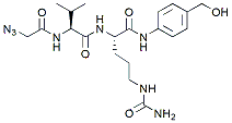 Molecular structure of the compound: Azide-Val-Cit-PAB-OH