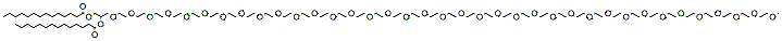 Molecular structure of the compound: DMG-PEG36