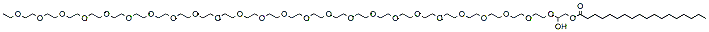 Molecular structure of the compound: m-PEG24-SSG