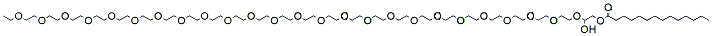 Molecular structure of the compound: m-PEG24-SMG