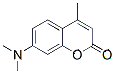 Molecular structure of the compound: 7-(dimethylamino)-4-methylcoumarin