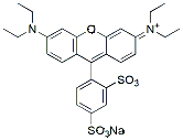 Molecular structure of the compound: Acid Red 52