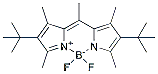 Molecular structure of the compound: Pyrromethene 597