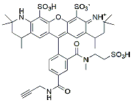 Molecular structure of the compound: BP Fluor 546 Alkyne