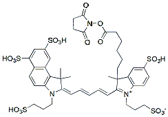 Molecular structure of the compound: BP Fluor 660 NHS Ester