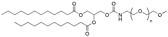 Molecular structure of the compound: mPEG-DLG (12:0), MW 1,000