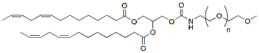 Molecular structure of the compound: mPEG-DMG (14:2), MW 1,000