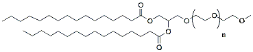 Molecular structure of the compound: DPG-PEG 2000 (16:0)