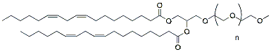 Molecular structure of the compound: DLG-PEG 2000 (18:2)