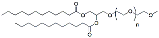 Molecular structure of the compound: DLG-PEG 550 (12:0)