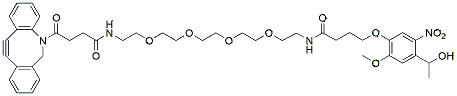 Molecular structure of the compound: DBCO-PEG4-PC