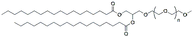 Molecular structure of the compound: DSG-PEG, MW 1000