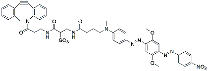 Molecular structure of the compound: Sulfo DBCO-UBQ-2