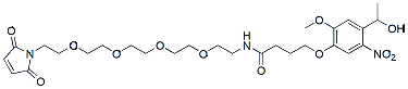 Molecular structure of the compound: PC Mal-PEG4-OH