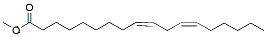 Molecular structure of the compound: Methyl 9(Z),12(Z)-Octadecadienoate