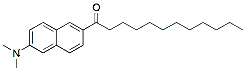 Molecular structure of the compound: Laurdan