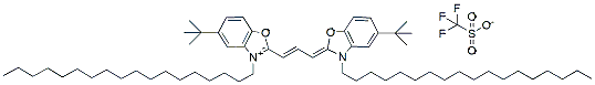 Molecular structure of the compound: Neuro-DiO, lipophilic tracer