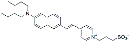 Molecular structure of the compound: Di-4-ANEPPS