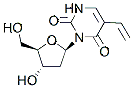 Molecular structure of the compound: 5-Vinyl-2-deoxyuridine (VdU)