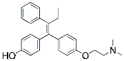 Molecular structure of the compound: (E/Z)-4-Hydroxytamoxifen