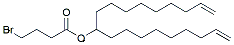 Molecular structure of the compound: nonadeca-1,18-dien-10-yl 4-bromobutanoate