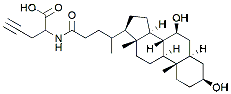 Molecular structure of the compound: Clickable Chenodeoxycholic acid