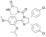 Molecular structure of the compound: Nutlin-3a