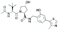 Molecular structure of the compound: VH032-OH