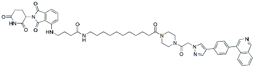 Molecular structure of the compound: SNX7886