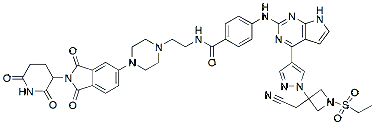 Molecular structure of the compound: SJ1008030 TFA